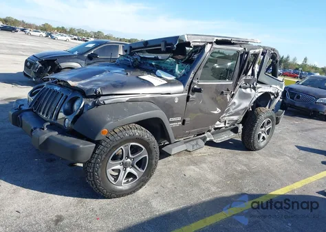 2016 Jeep Wrangler Unlimited Sport from USA, damaged, VIN 1C4BJWDG1GL338452